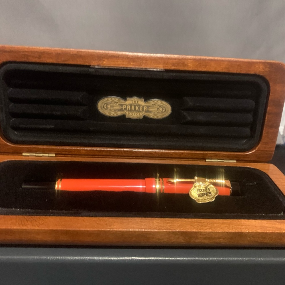 Parker Duofold Special Edition Orange Rollerball Pen